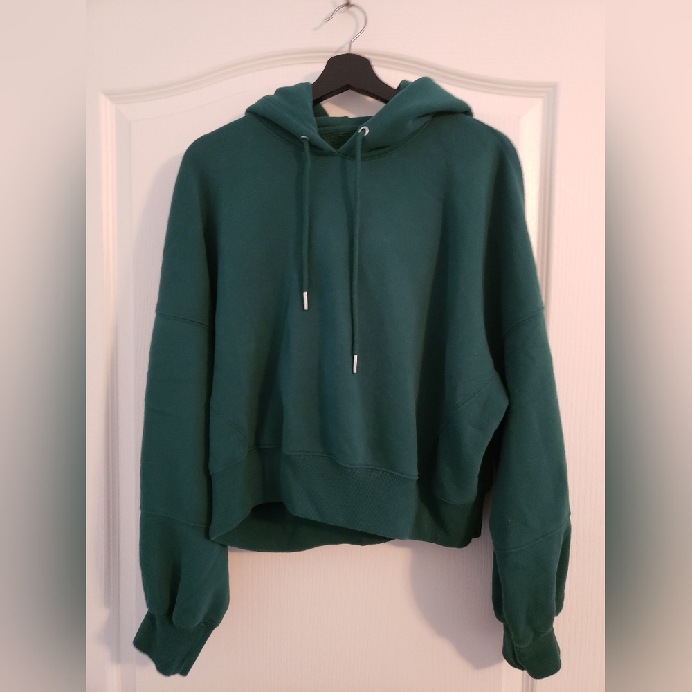 Abercrombie & Fitch Green Hoodie